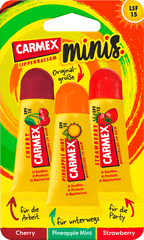 Carmex Lip Care Minis SPF 15 (3 x 5 g), 15 g