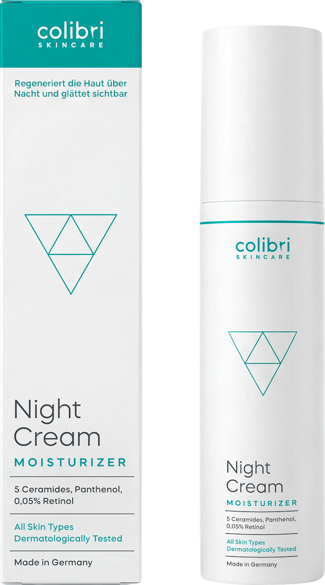 colibri SKINCARE Night Cream Moisturizer, 50 ml