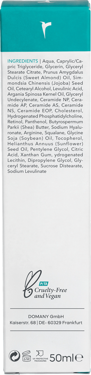 colibri SKINCARE Night Cream Moisturizer, 50 ml