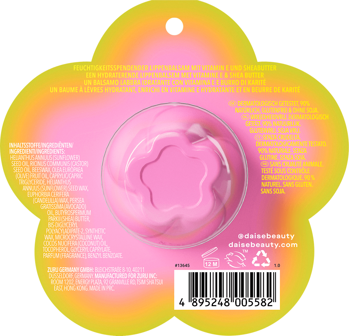 DAISE Lip Care Lip Balm Watermelon Crush, 7 g