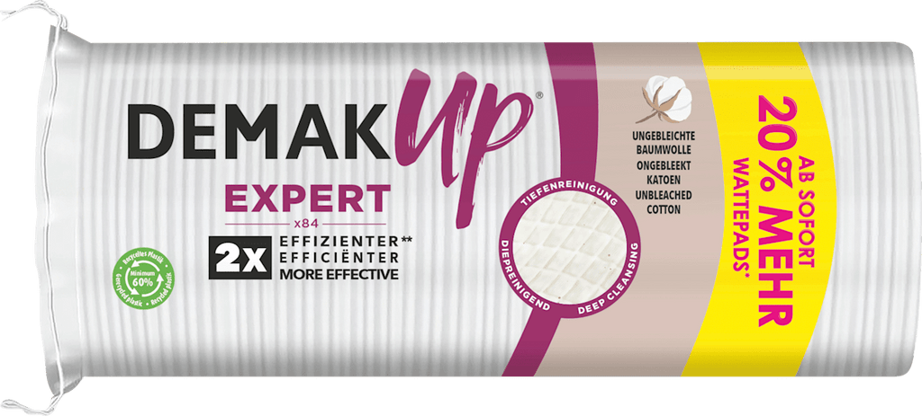 Demak'Up Cotton Pads Expert, 84 pcs
