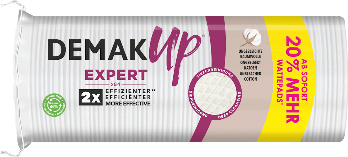 Demak'Up Cotton Pads Expert, 84 pcs