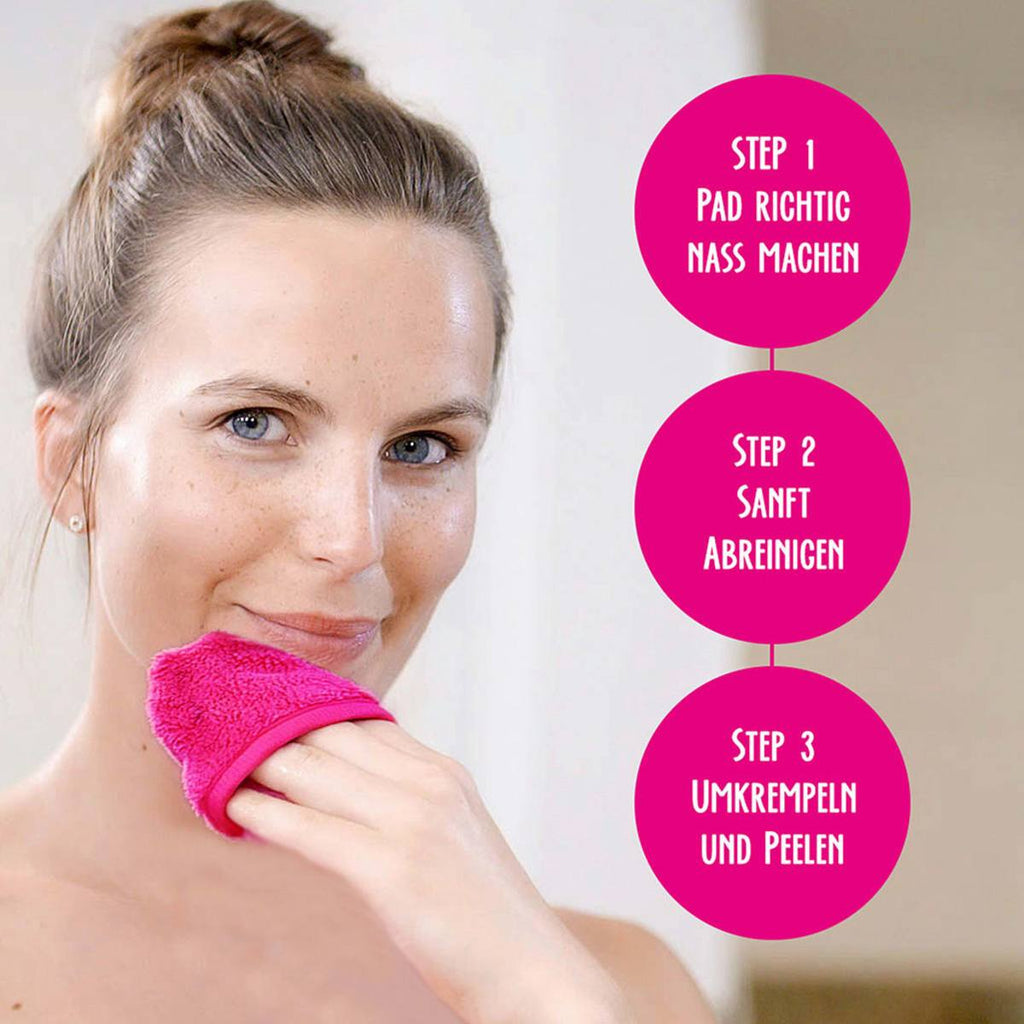 The Original MakeUp Eraser Pad Pink, 2 pcs