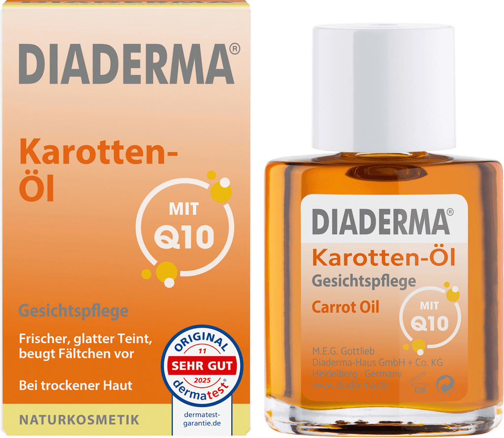 Diaderma Face Oil Carrot Oil with Q10, 30 ml