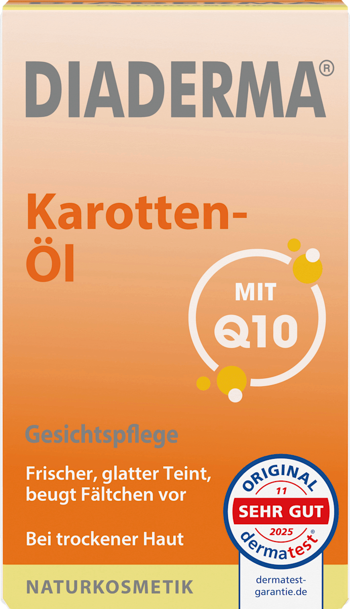 Diaderma Face Oil Carrot Oil with Q10, 30 ml