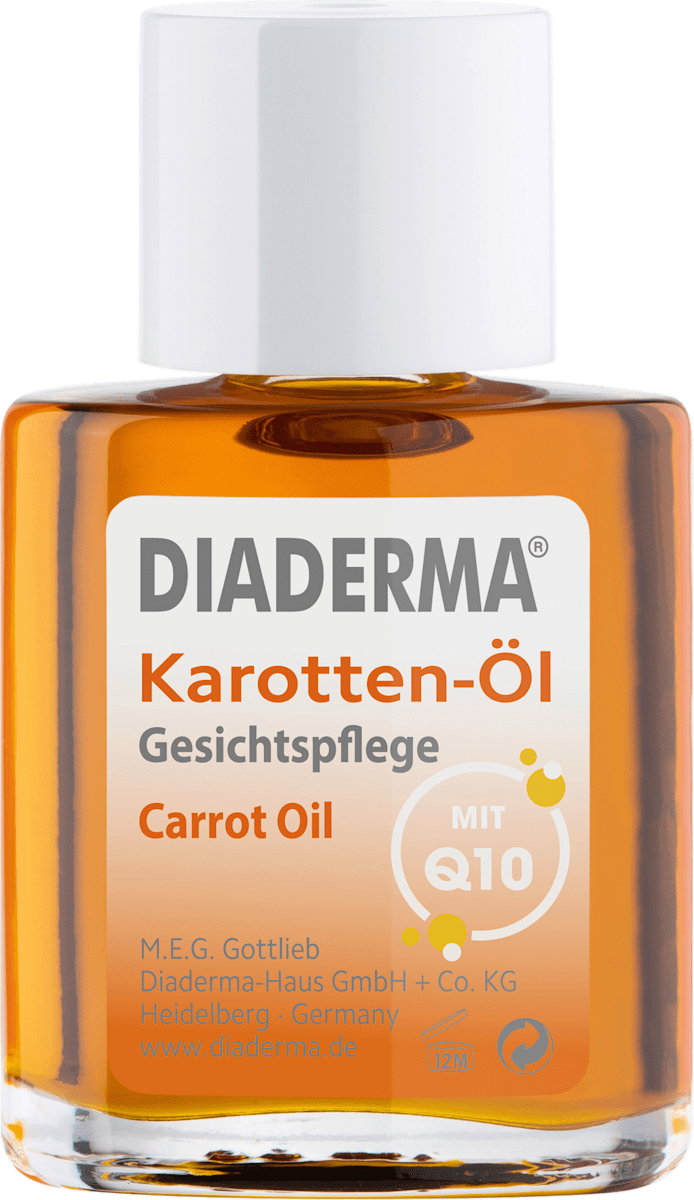 Diaderma Face Oil Carrot Oil with Q10, 30 ml