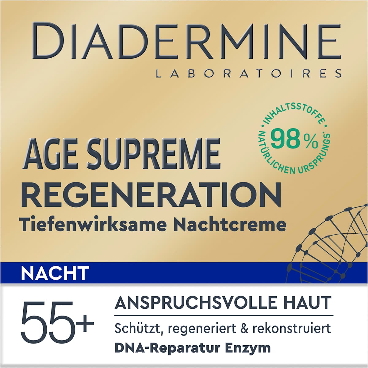 Diadermine Night Cream Age Supreme Regeneration, 50 ml