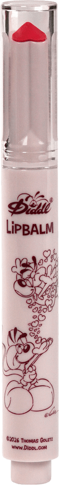 Diddl Lip Care Lip Balm Heart Shape Red, 1.5 g