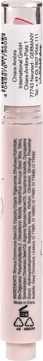 Diddl Lip Care Lip Balm Heart Shape Red, 1.5 g