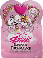 Diddl Sheet Mask Printed Hyaluron & Jojoba Oil, 1 pc