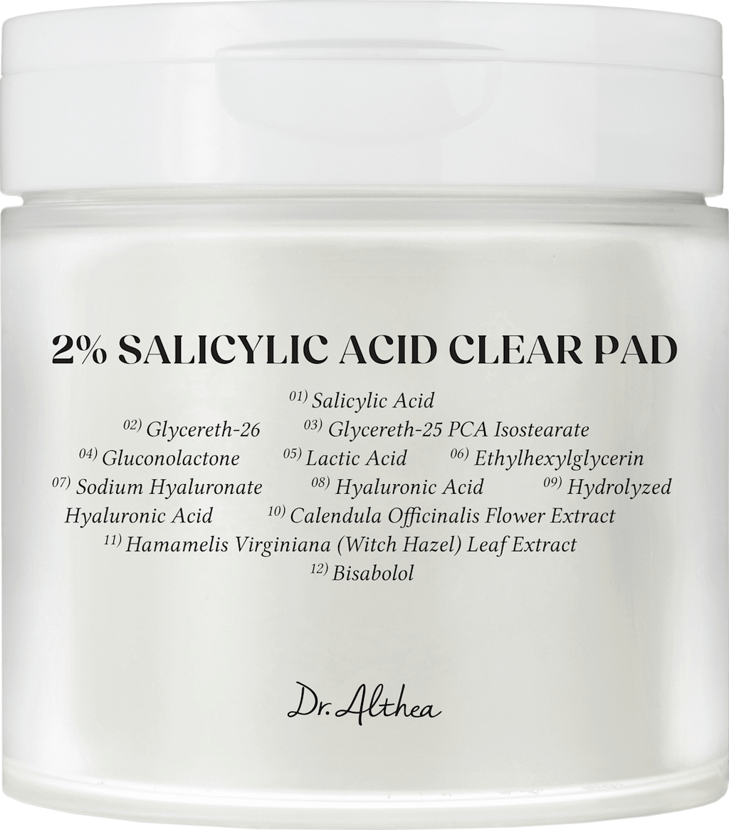 Dr. Althea 2% Salicylic Acid Clear Pad, 65 pcs