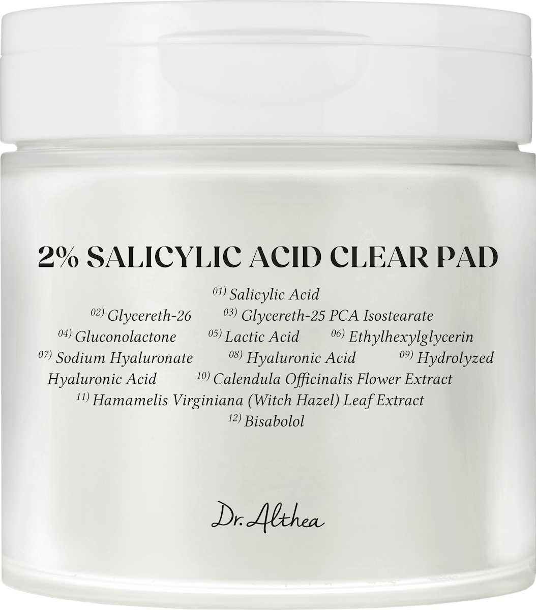 Dr. Althea 2% Salicylic Acid Clear Pad, 65 pcs