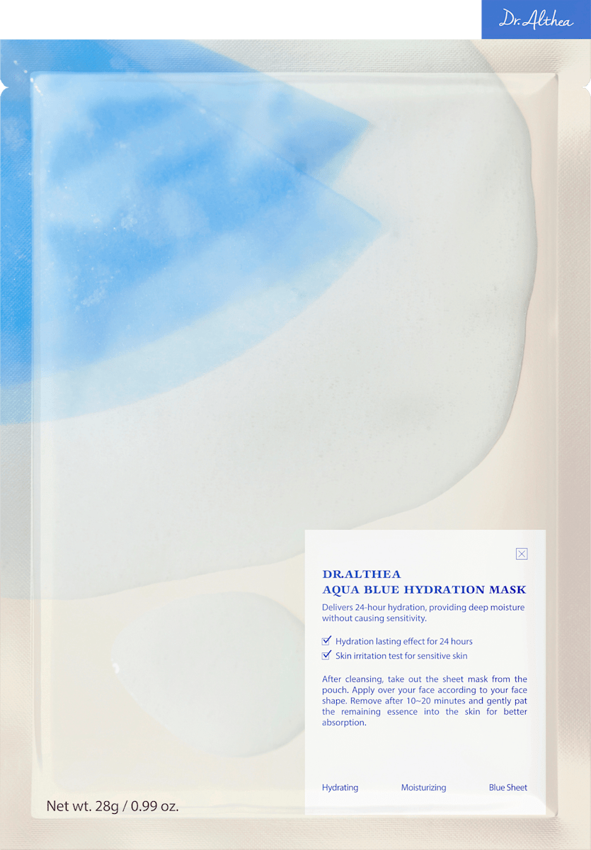 Dr. Althea Face Mask Aqua Blue Hydration, 1 pc