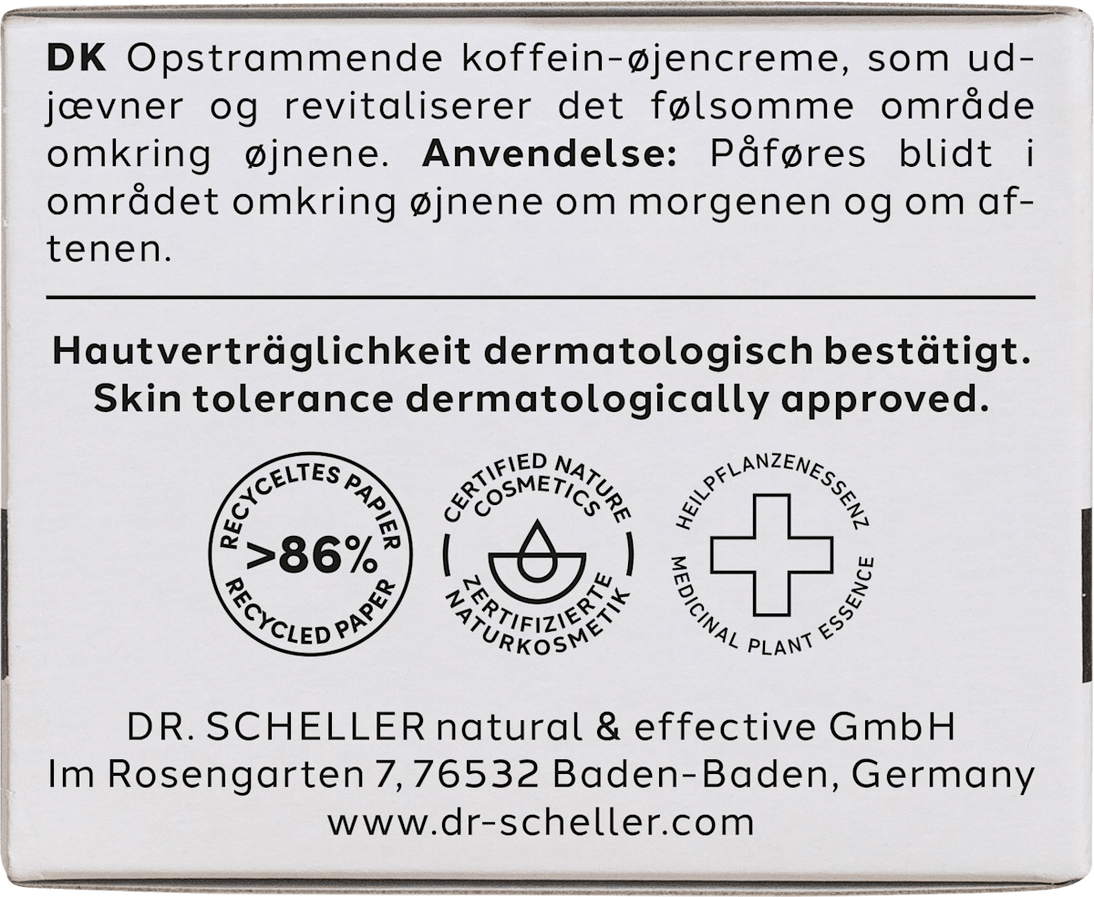 Dr. Scheller Eye Cream Firming Caffeine, 15 ml