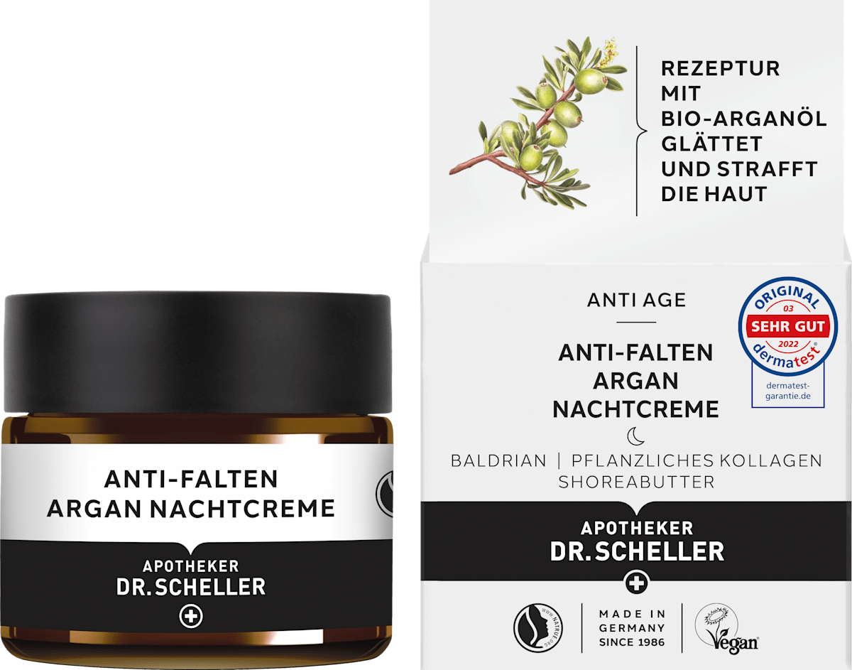 Dr. Scheller Night Cream Anti-Wrinkle Argan, 50 ml