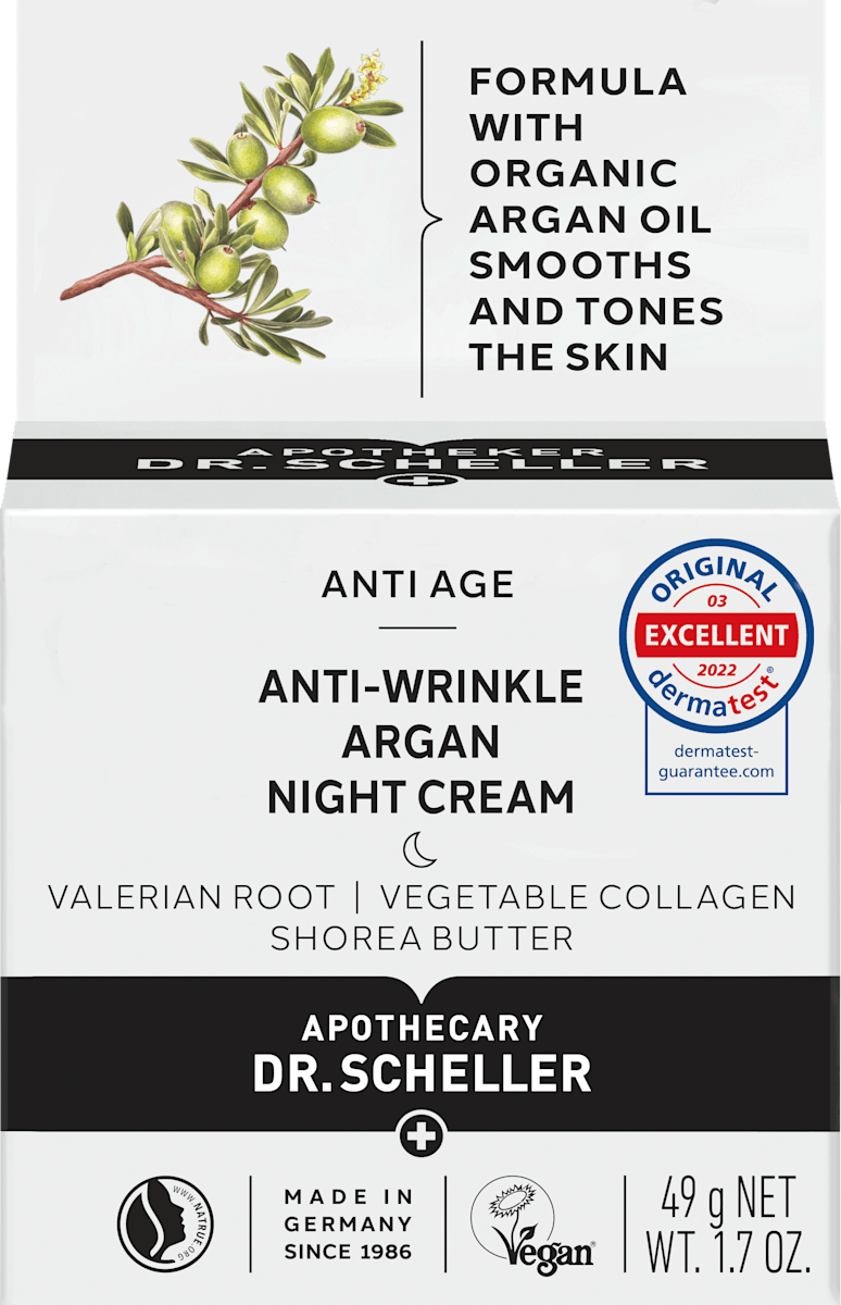 Dr. Scheller Night Cream Anti-Wrinkle Argan, 50 ml