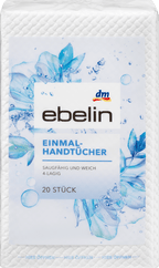ebelin Disposable Hand Towels 20 pcs