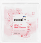 ebelin Disposable Washcloths Sensitive, 50 pcs