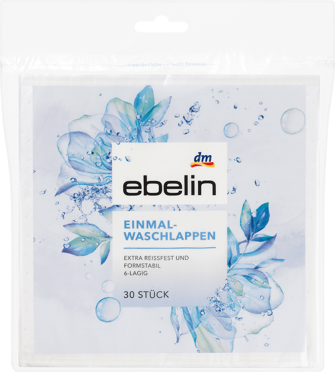 ebelin Disposable Washcloths 30 pcs