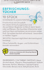 ebelin Citrus Refreshing Wipes 10 pcs