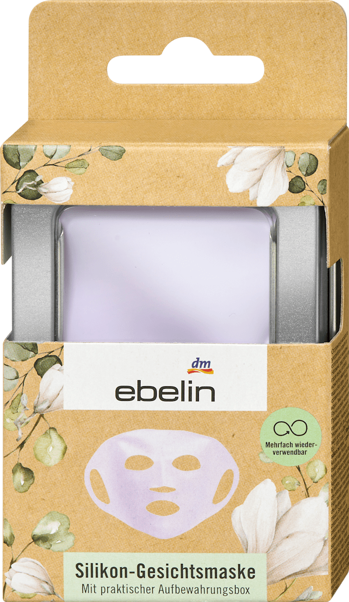 ebelin Face Mask Silicone, reusable, 1 pc