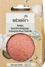 ebelin Konjac Facial Cleansing Sponge, 1 pc