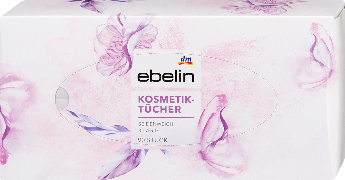 ebelin Facial Tissues, 90 pcs