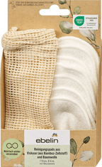 ebelin Cleansing Pads with Laundry Net, 7 pcs