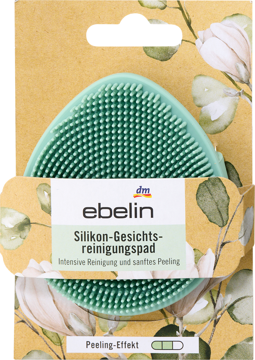 ebelin Silicone Facial Cleansing Pad, 1 pc