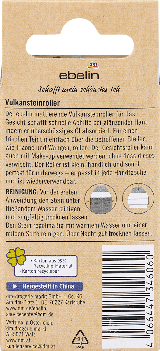 ebelin Volcanic Stone Roller – pack