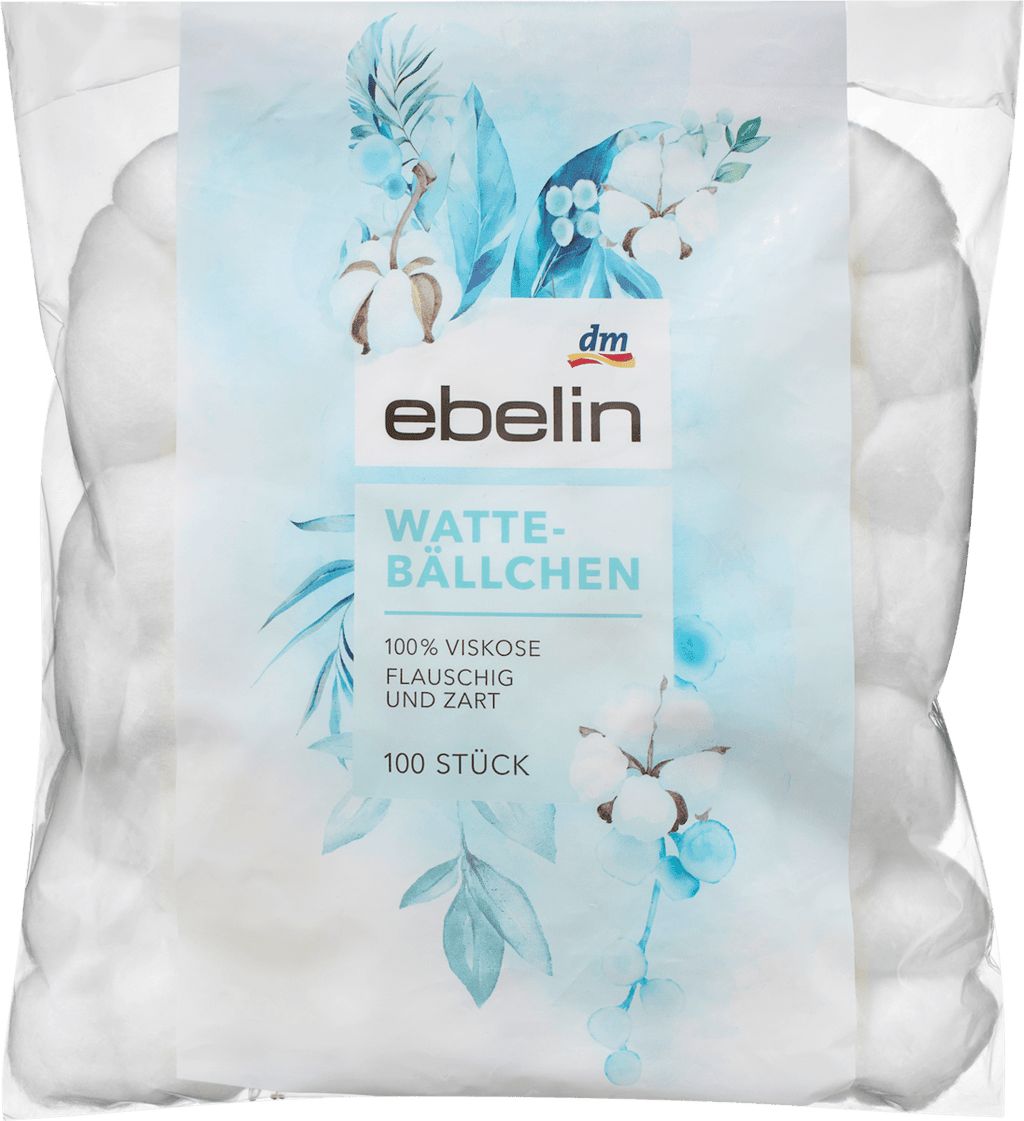 ebelin Cotton Balls 100 pcs