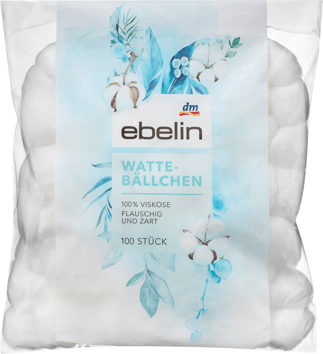 ebelin Cotton Balls 100 pcs
