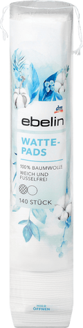 ebelin Cotton Pads, 140 pcs