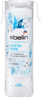 ebelin Cotton Pads, 70 pcs