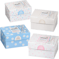 ebelin Cotton Buds with Printed Paper Sticks Motif Box, 300 pcs