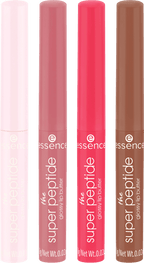 essence Gift Set The Super Peptide Glossy Lip Butter, 4 pcs