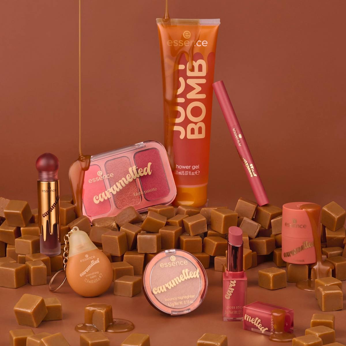 essence Lip & Body Balm Caramelted 01 Meltin' In Love, 12.8 ml