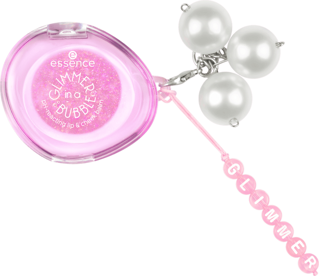 essence Lip & Cheek Colour Glimmer In A Bubble 01 Soft Glimmerin', 2.4 g