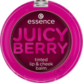 essence Lip Balm Juicy Berry Tinted Lip & Cheek Balm, 3 g