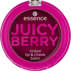 essence Lip Balm Juicy Berry Tinted Lip & Cheek Balm, 3 g