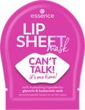 essence Lip Sheet Mask 01 Can't Talk! It's Me Time!, 1 pc