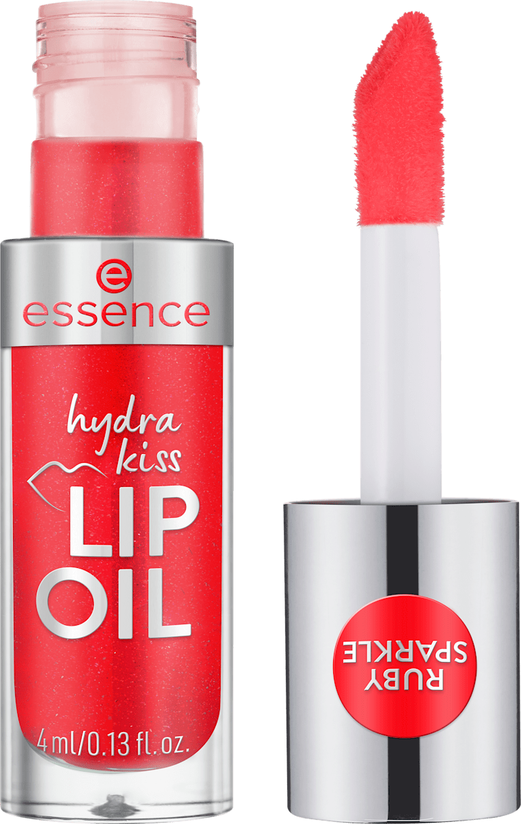 essence Lip Oil Hydra Kiss 12 Ruby Sparkle, 4 ml