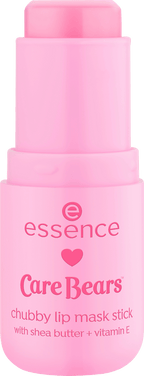 essence Lip Care Care Bears Chubby Lip Mask Stick 01 Smile Big, Care Bigger, 6 g