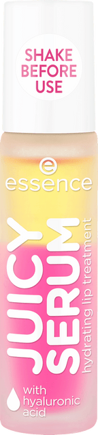 essence Juicy Serum Hydrating Lip Treatment 01 Raspberry, 7.5 ml