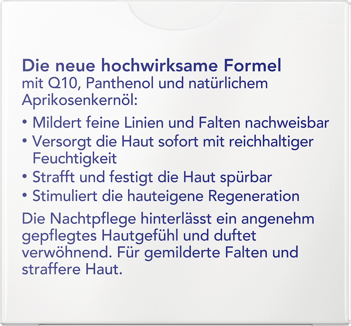 Florena Night Cream Q10 & Apricot Kernel Oil, 50 ml