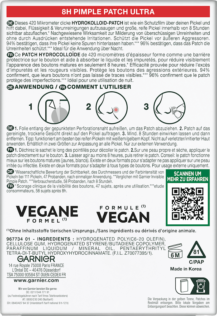 Garnier Anti-Pimple Patches Ultra - view 3