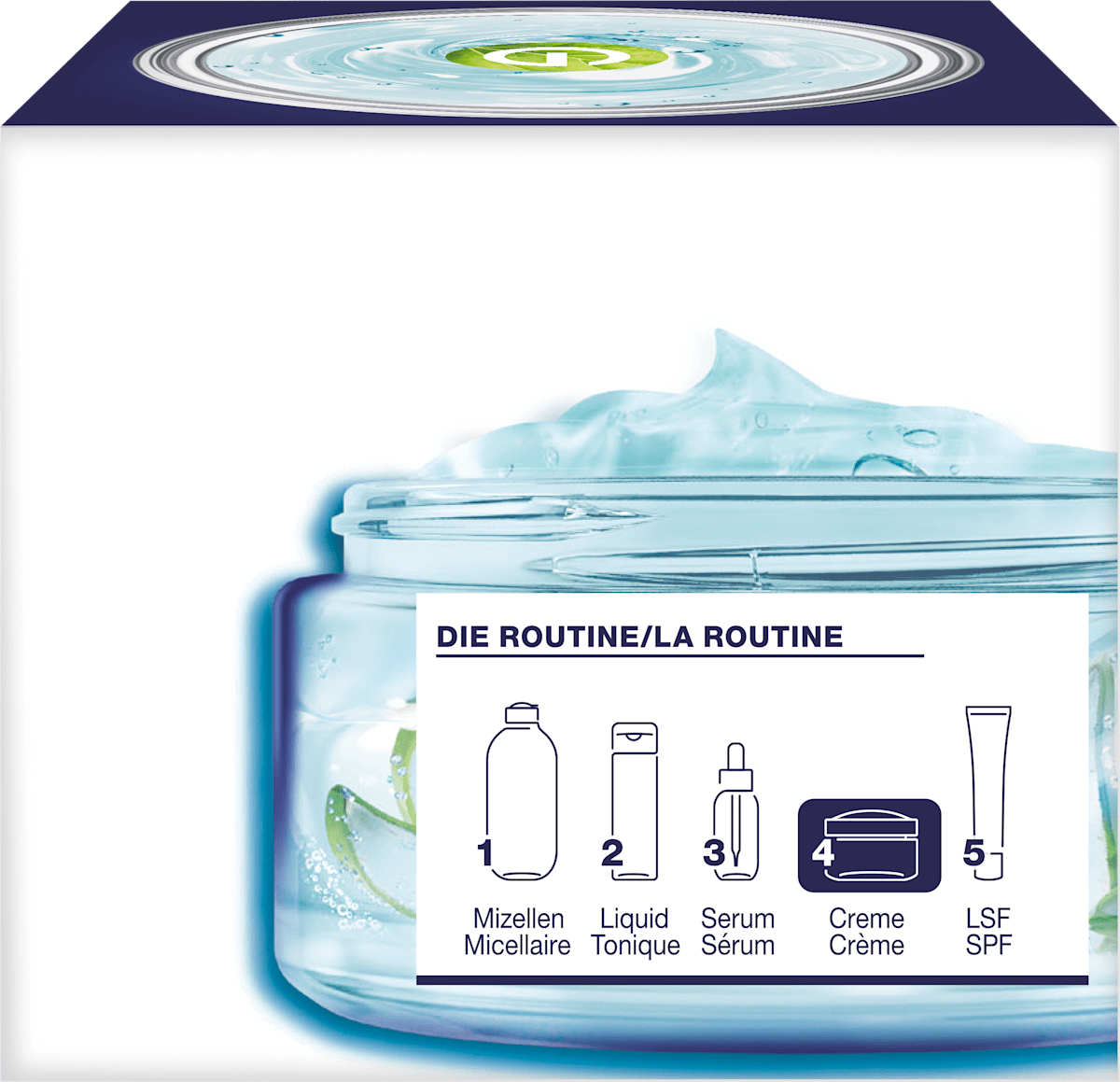GARNIER Night Cream Gel Hyaluron Barrier Repair, 50 ml
