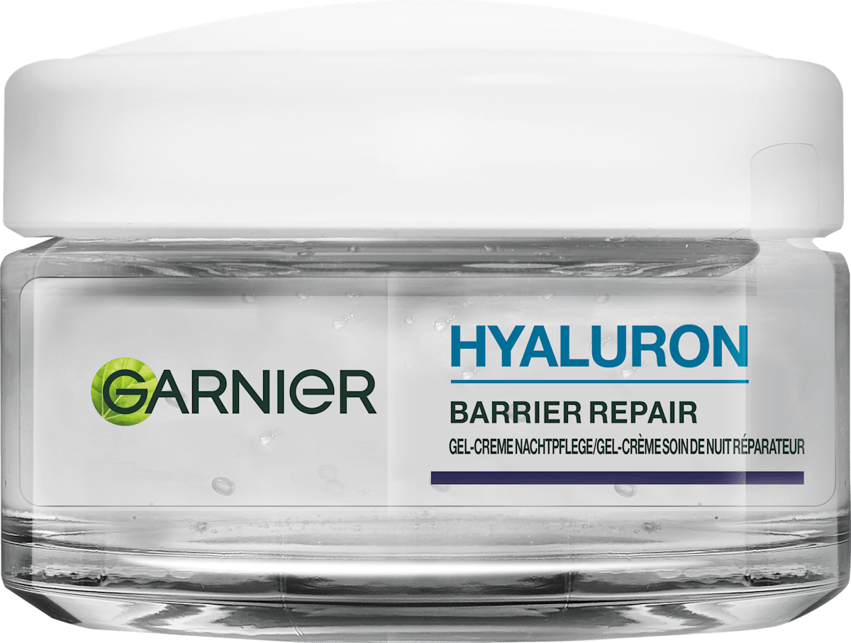 GARNIER Night Cream Gel Hyaluron Barrier Repair, 50 ml