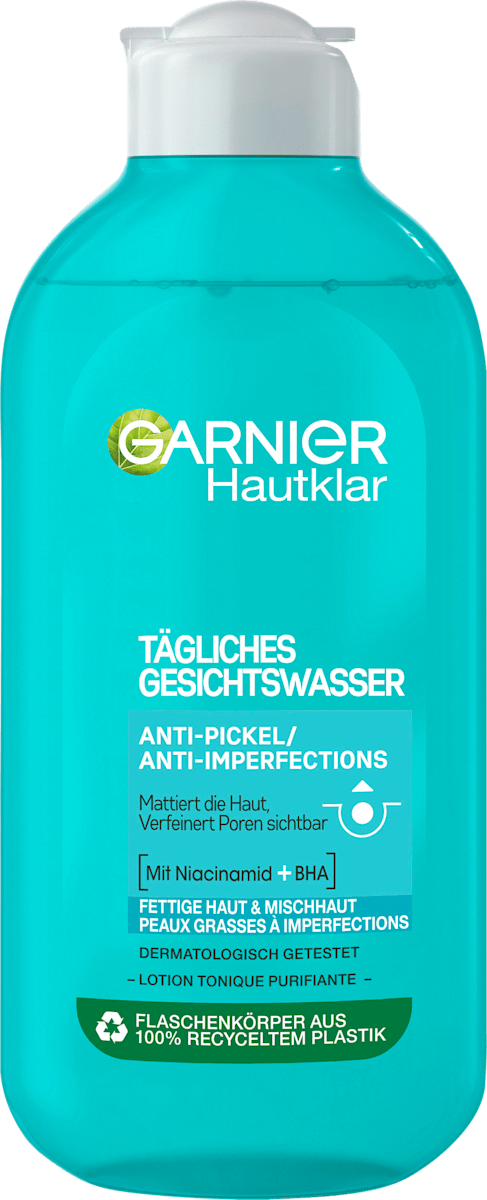 Garnier Skin Active Anti-Pimple Facial Toner Hautklar 200 ml