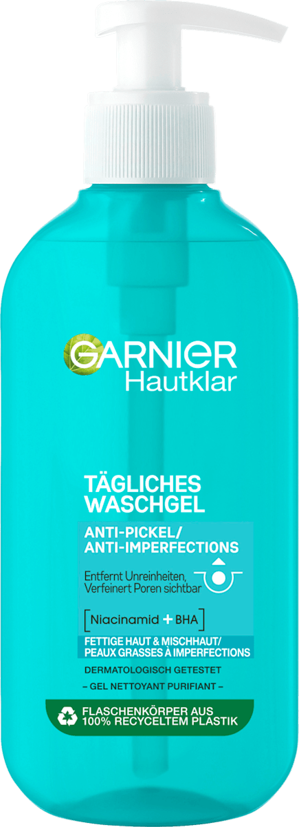 Garnier Skin Active Anti-Pimple Wash Gel Clear Skin, 200 ml